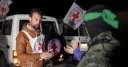 حافلات الأسرى الفلسطينيين المفرج عنهم...