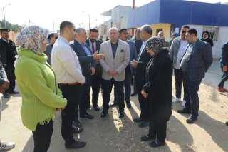 محافظ بني سويف يتفقد أعمال...