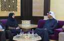 الرئيس الإماراتي يستقبل مساعِدة الرئيس...