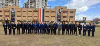 محافظ الدقهلية والقيادات الأمنية يضعون...