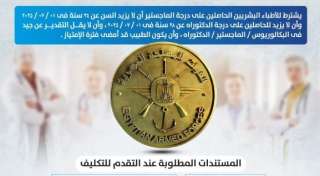 قبول دفعة جديدة من الأطباء...