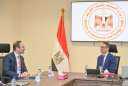 وزير الاستثمار يستقبل وفد بنك...