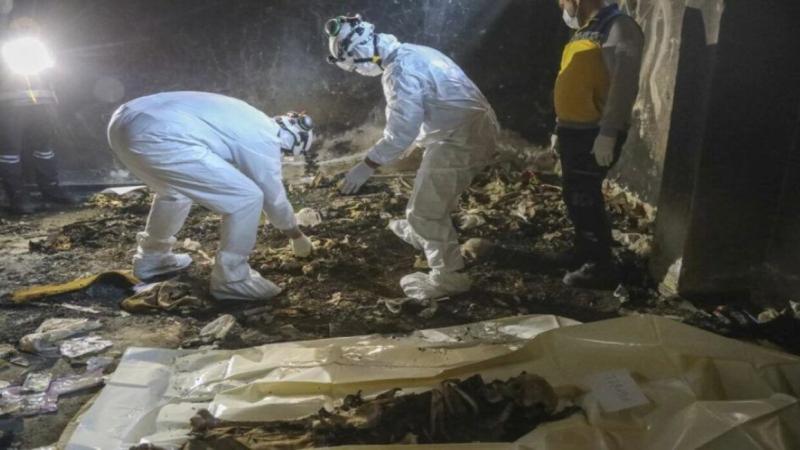 العثور على مقبرة جماعية جديدة بريف دمشق