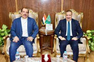 محافظ المنوفية يستقبل نائب وزير...