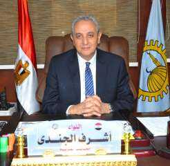 محافظ الغربية بتابع رصف شارع...