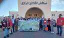 إقبال كبير علي قافلة جامعة...