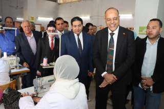 نائب محافظ بني سويف يصطحب...