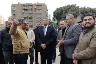 محافظ الجيزة يتفقد شارع اوتو...