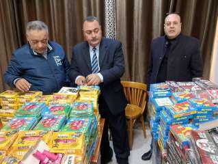 ضبط مخزن يحتوى على ألعاب...