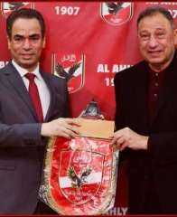 محمود الخطيب يستقبل أحمد المسلماني...