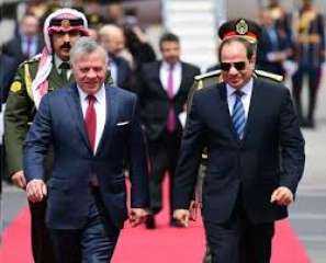 الرئيس السيسى وعاهل الأردن يؤكدان...