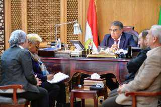 محافظ الدقهلية يستقبل وفد الاتحاد...