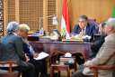 محافظ الدقهلية يستقبل وفد الاتحاد...