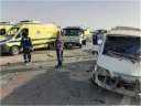 إصابة 6 أشخاص فى حادث...