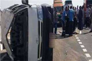 مصرع شخص وإصابة 9 آخرين...