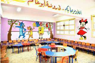 محافظ الدقهلية يفتتح مدرسة عزبة...