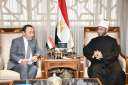 وزير الأوقاف يستقبل سفير كازاخستان...