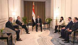 الرئيس السيسى يؤكد التزام مصر...