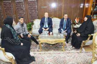 محافظ المنوفية يستجيب لطلب أرملة...