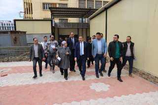 محافظ المنوفية يتفقد التشطيبات النهائية...