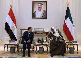 ولي عهد الكويت يستقبل رئيس...
