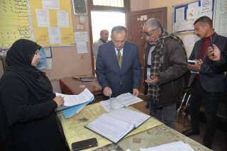 محافظ أسيوط يتفقد مدرسة بصرة...