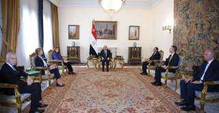 الرئيس السيسي يستقبل مفوضة الإتحاد...