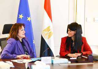 وزيرة التخطيط والتعاون الدولي تستقبل...