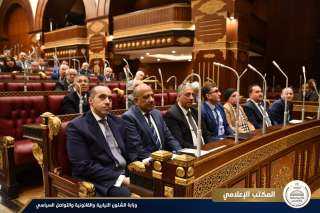 المستشار محمود فوزي يحضر جلسة...