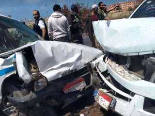 إصابة 7 أشخاص إثر حادث...
