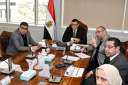 وزير الإسكان يتابع سير العمل...