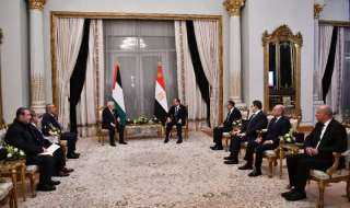 الرئيس السيسى يؤكد لـ” أبو...