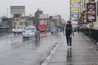 أمطار على عدة مناطق بالقاهرة...