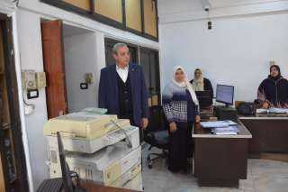 محافظ الغربية في جولة مفاجئة...