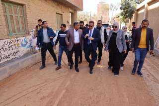 محافظ المنوفية يتفقد السوق الحضاري...