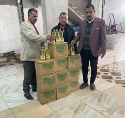 ضبط طن و500 كيلو دقيق...