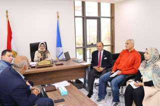 نائب محافظ دمياط تعقد اجتماعًا...
