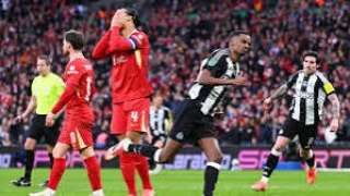 نيوكاسل يونايتد يفوز على ليفربول...