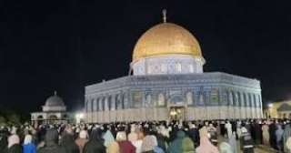 أمطار غزيرة تضرب القدس أثناء...