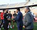وزير الشباب والرياضة يهنئ المنتخب...