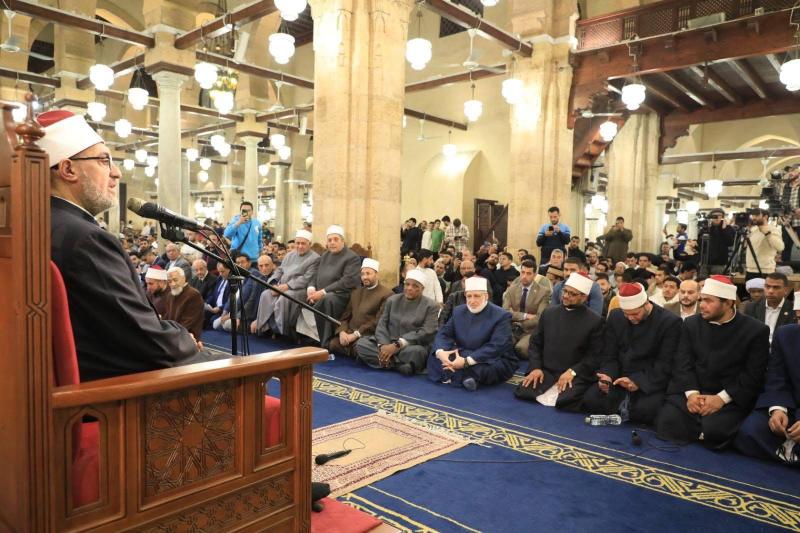 فتي الجمهورية يشارك في احتفال الأزهر الشريف بليلة القدر