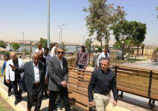 محافظ أسوان يفتتح مشروع تطوير...