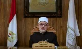 مفتى الجمهورية يهنئ الرئيس السيسى...