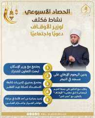 الحصاد الأسبوعي.. نشاط مُكثف لوزارة...