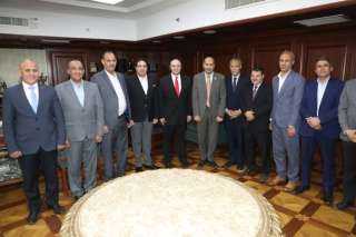 محافظ بني سويف يستقبل المهنئين...