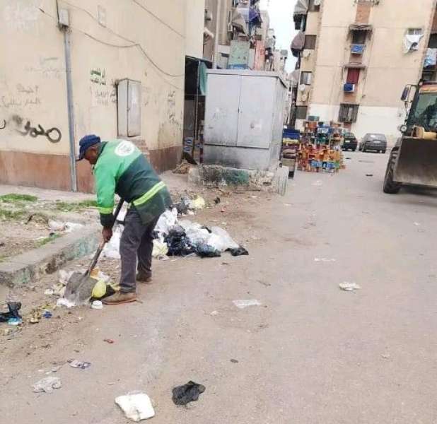 تنفيذ حملات نظافة مكثفة بجميع أحياء بورسعيد وبورفؤاد