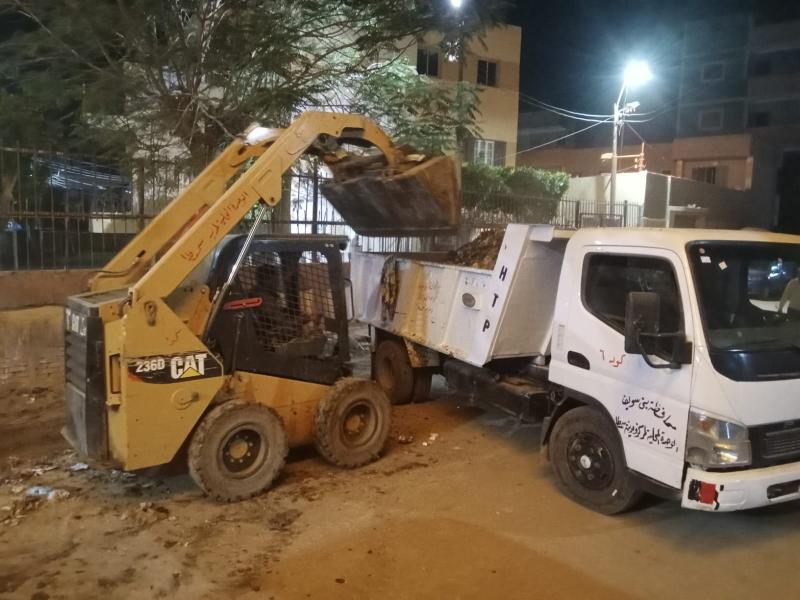 جهود الوحدة المحلية لمركز ومدينة سمسطا في ملفات النظافة والتجميل ورفع الإشغالات ومواجهة التعديات