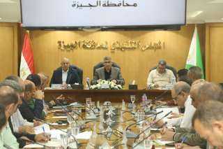 محافظ الجيزة يتابع موقف ملف...