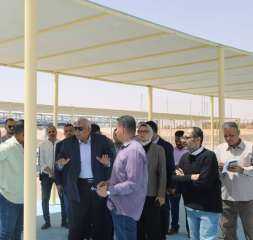 محافظ الوادي الجديد يتفقد مشروعات...