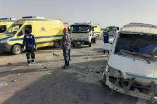 مصرع شخصين فى حادث انقلاب...